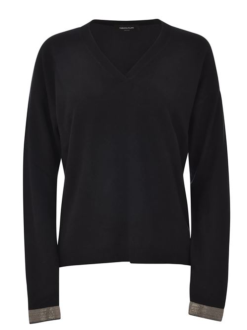 platinum v-neck FABIANA FILIPPI | MAD215F091L517825